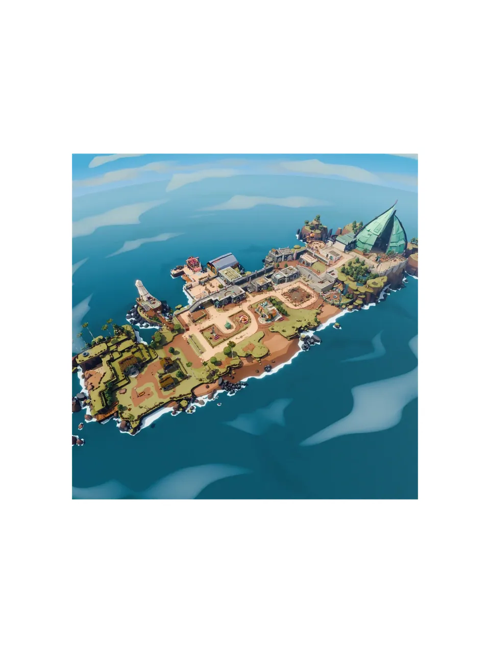 Citadel Island — Art Print